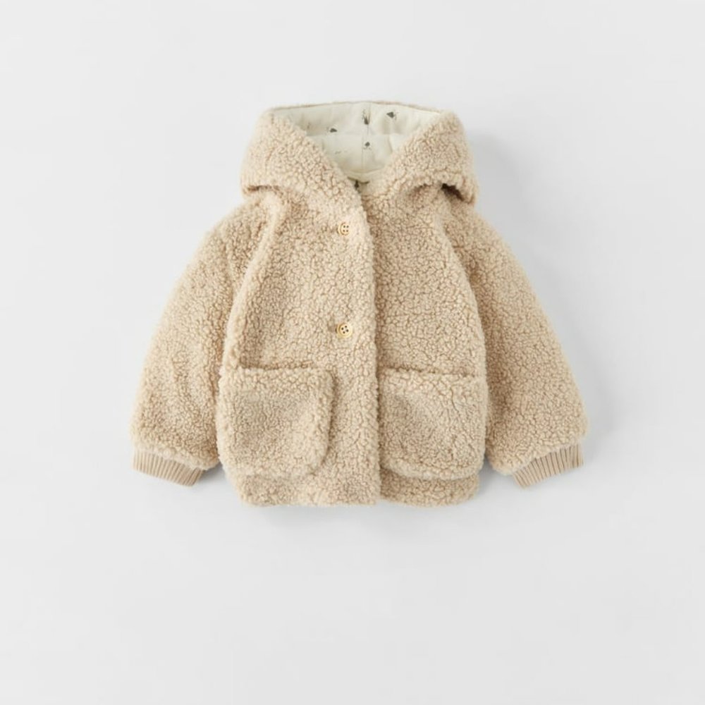 Zara - Baby FLEECE COAT